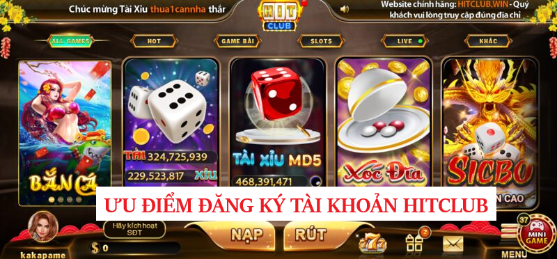 Lý do vì sao phải đăng ký Hitclub tại hệ thống?